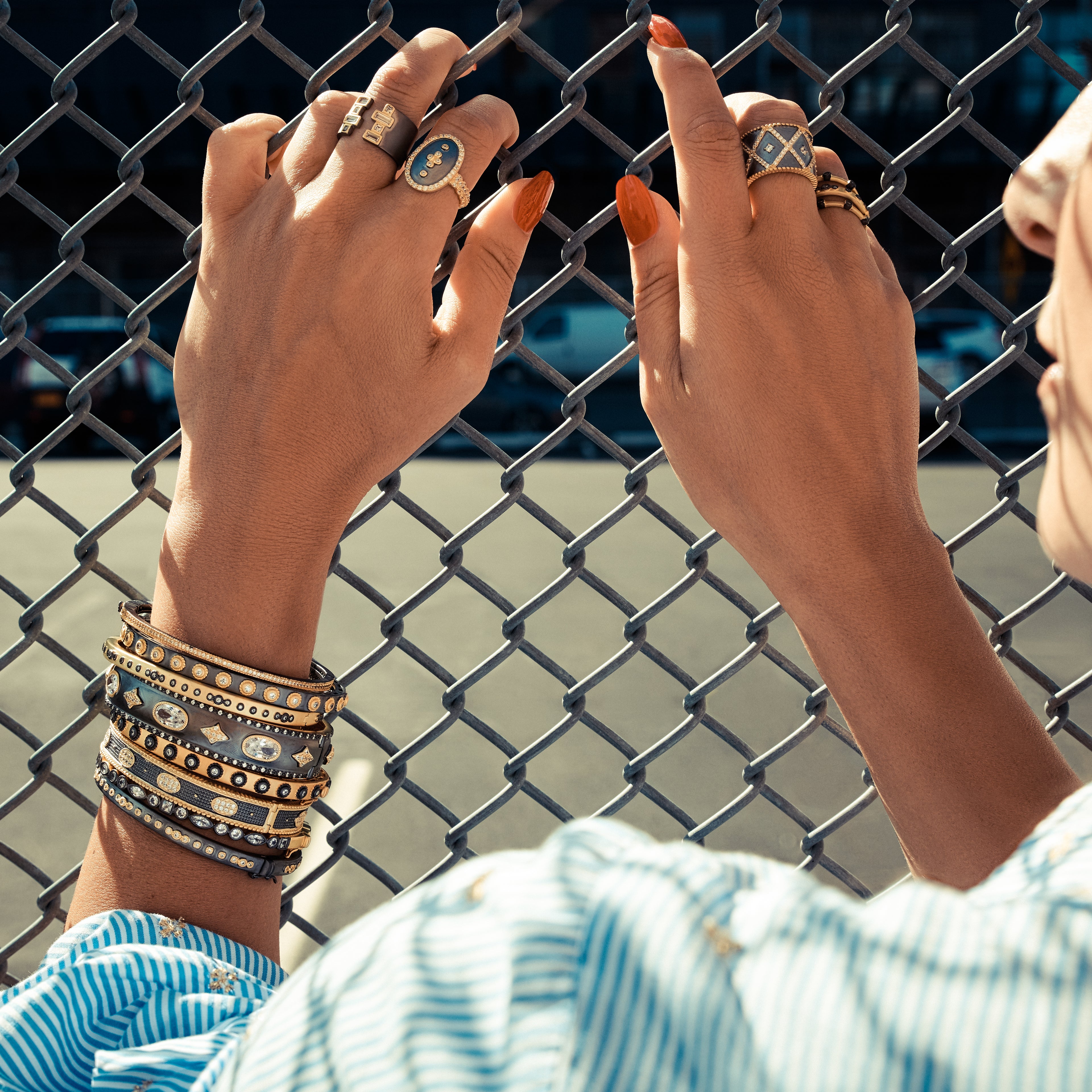 Signature Cuff Wide Band Ring