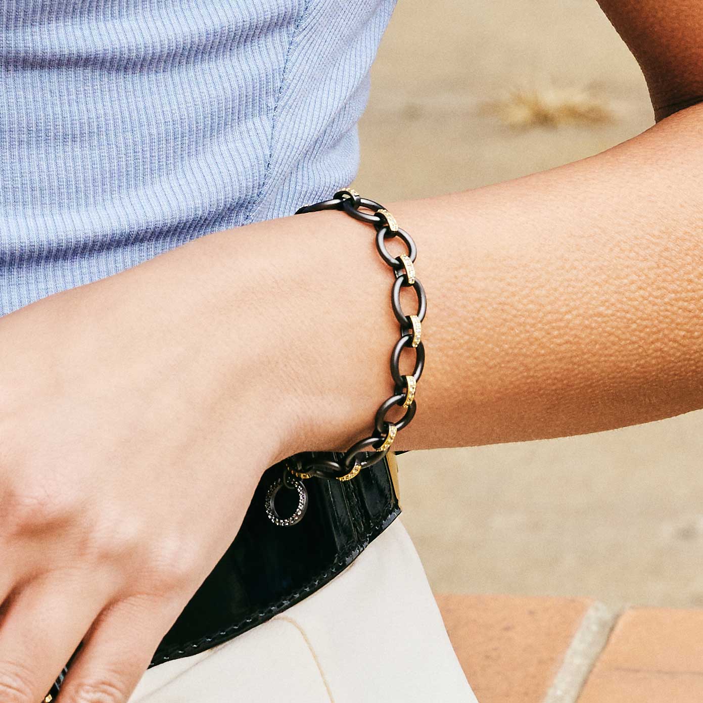 The Perfect Chunky Link Bracelet - FREIDA ROTHMAN