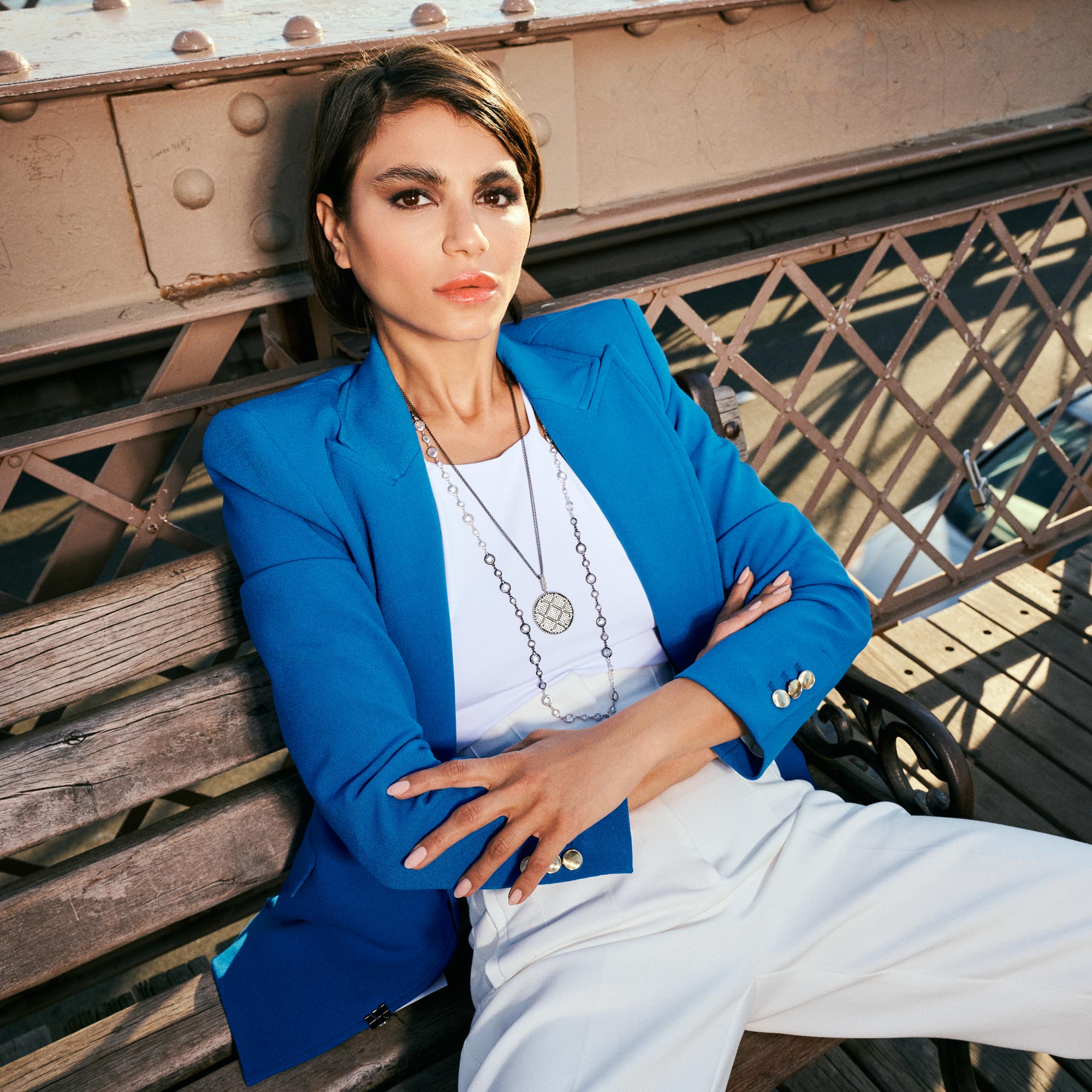 Signature Double Sided Pendant - FREIDA ROTHMAN