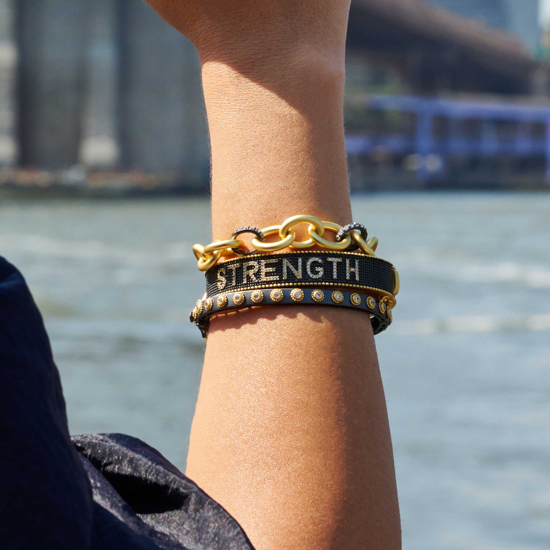 Signature Heavy Link Bracelet - FREIDA ROTHMAN