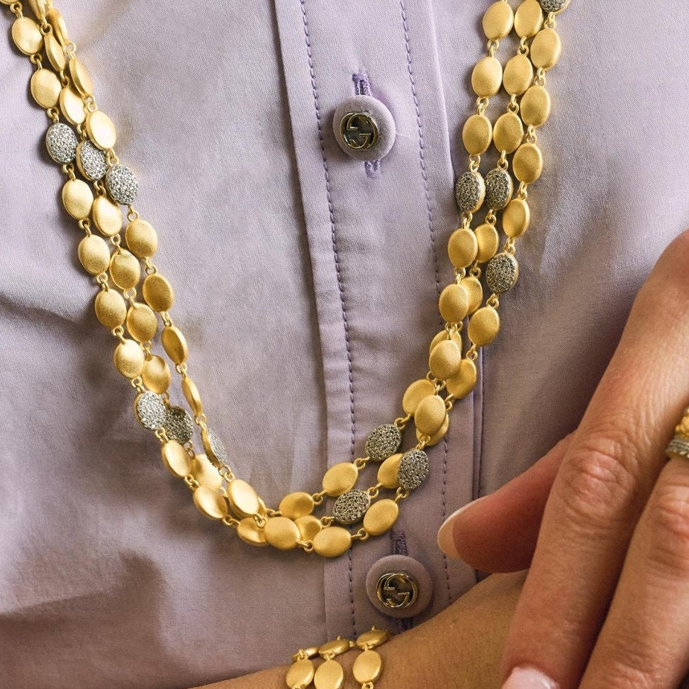 Petals in Bloom Dewdrop Station Necklace - FREIDA ROTHMAN