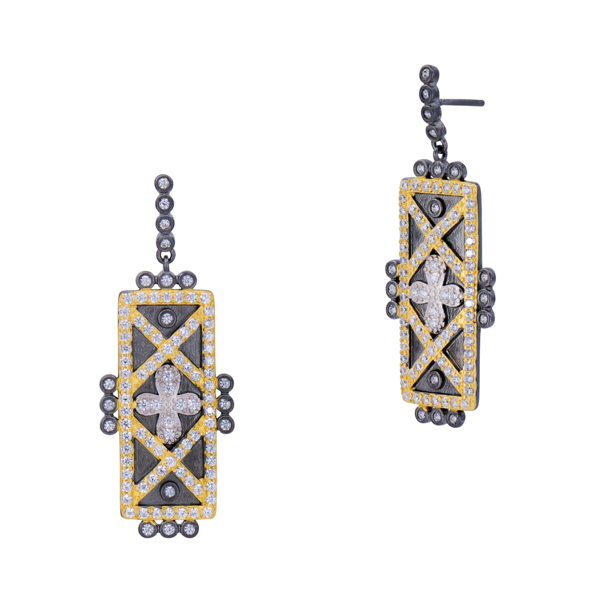 Brooklyn Edge Mosaic Drops - FREIDA ROTHMAN