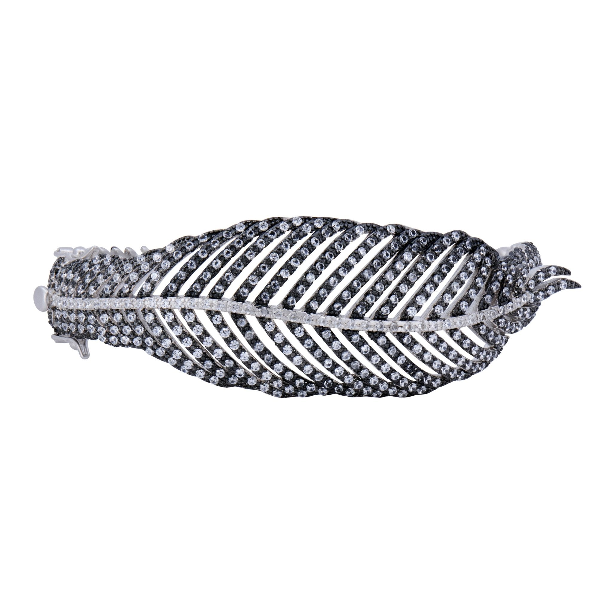Plume Hinge Bangle - FREIDA ROTHMAN
