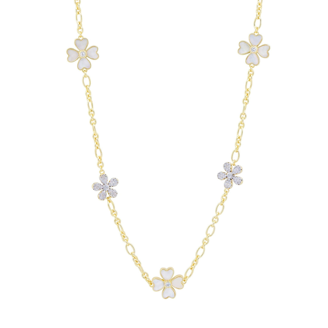 Garden of Grit Station Chain Link Necklace - FREIDA ROTHMAN