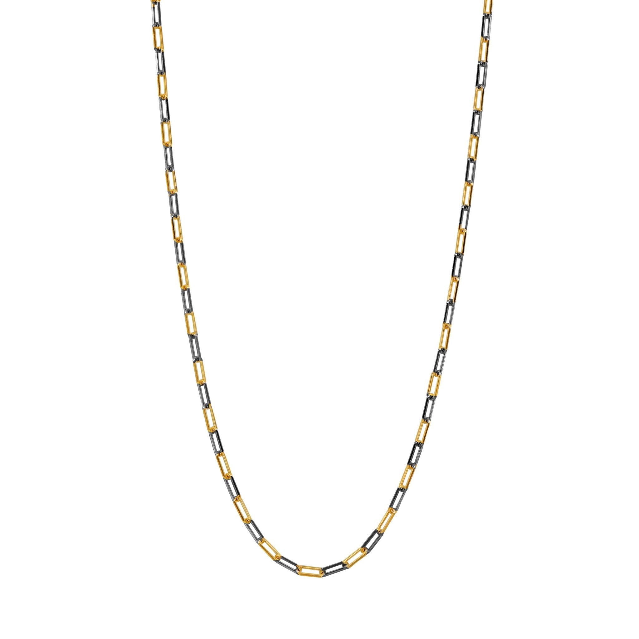 Signature Grit Chain Link Necklace - FREIDA ROTHMAN