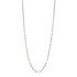 Signature Tri - Tone Pavé Station Bar Link Necklace - FREIDA ROTHMAN