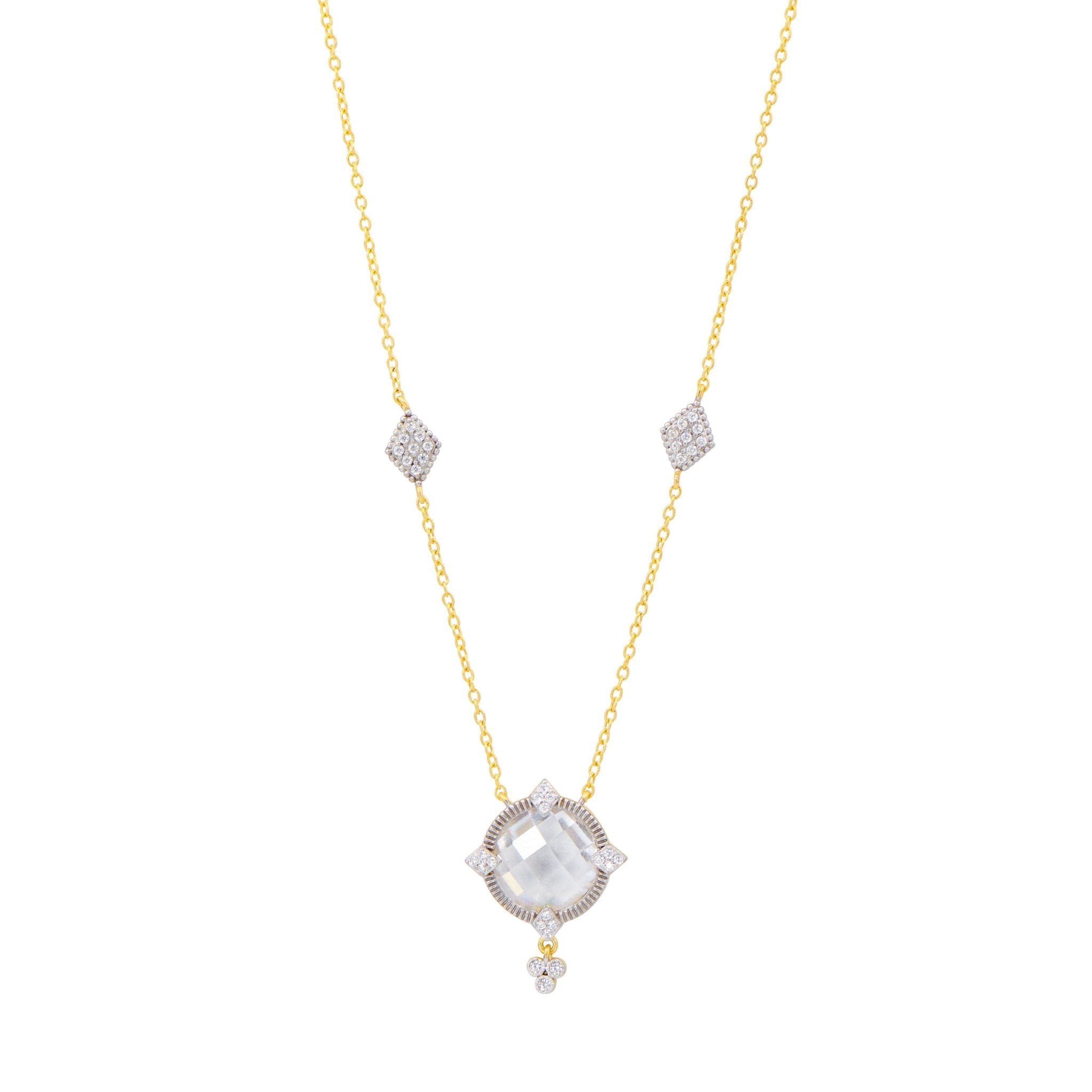 Brooklyn Grit Compass Pendant Necklace - FREIDA ROTHMAN