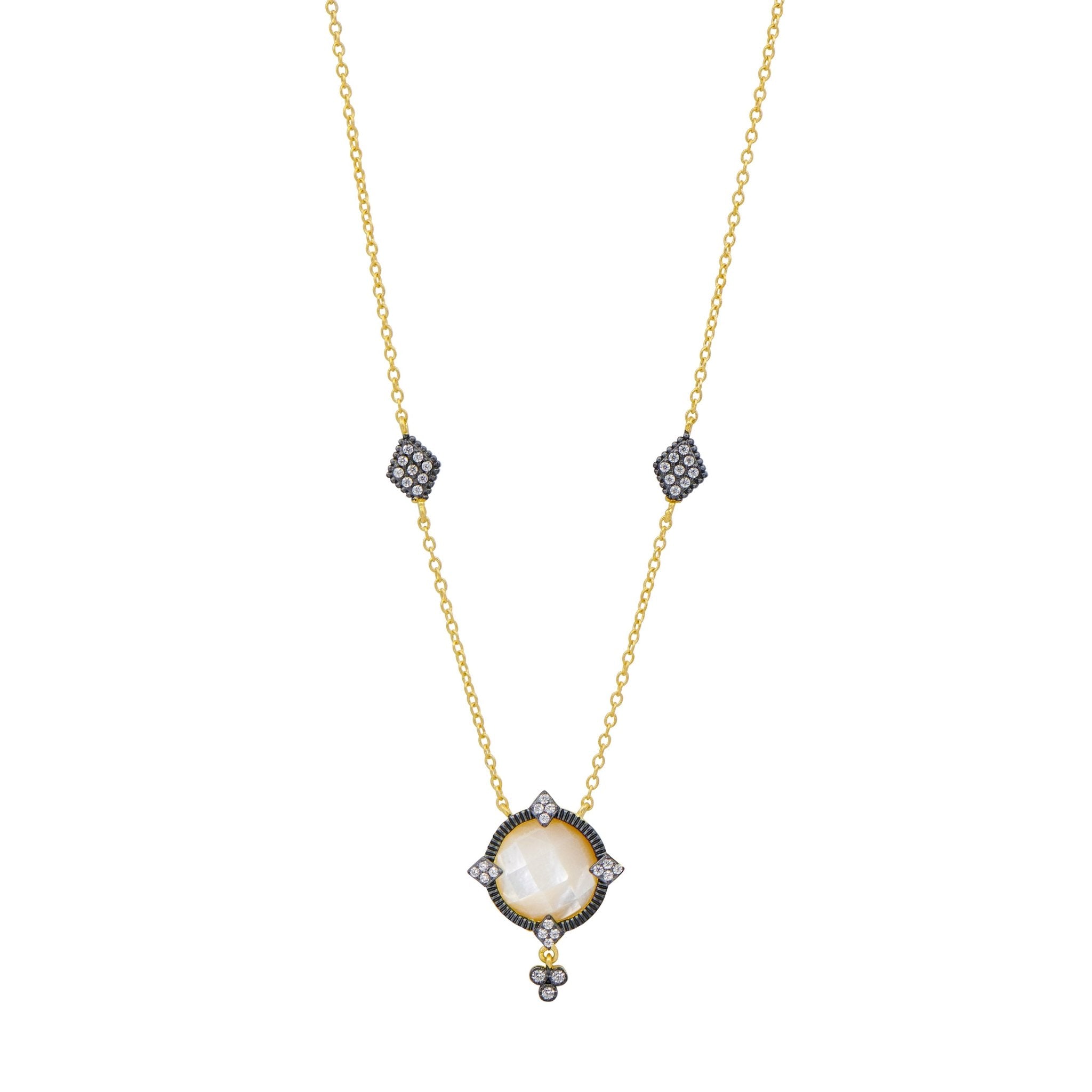 Brooklyn Grit Compass Pendant Necklace - FREIDA ROTHMAN