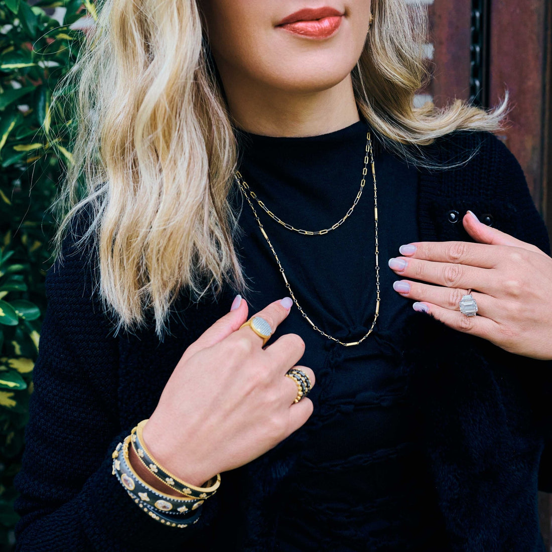 Signature Grit Chain Link Necklace - FREIDA ROTHMAN