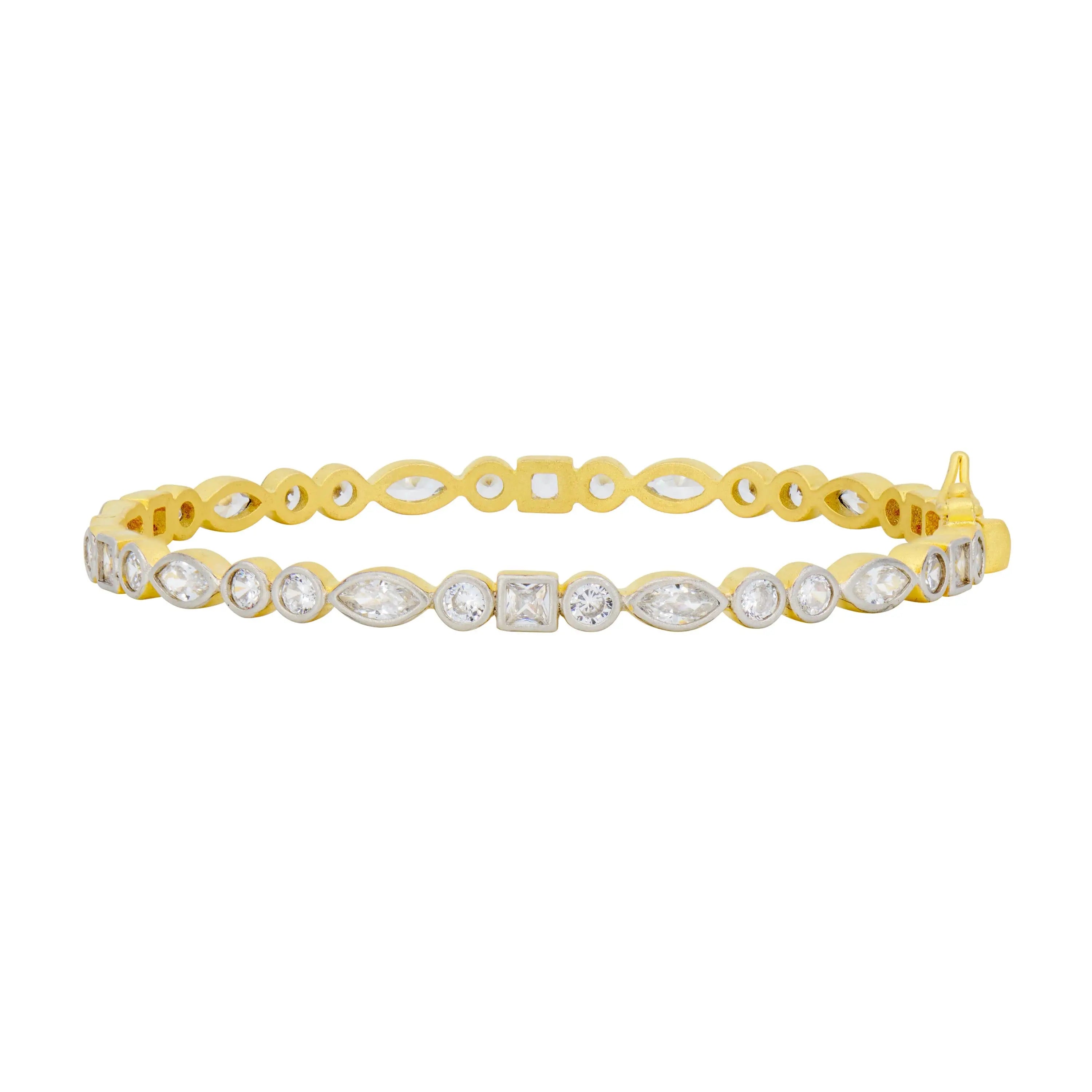 Signature Mixed Shape Bangle FR Signature Reimagined BRACELET
