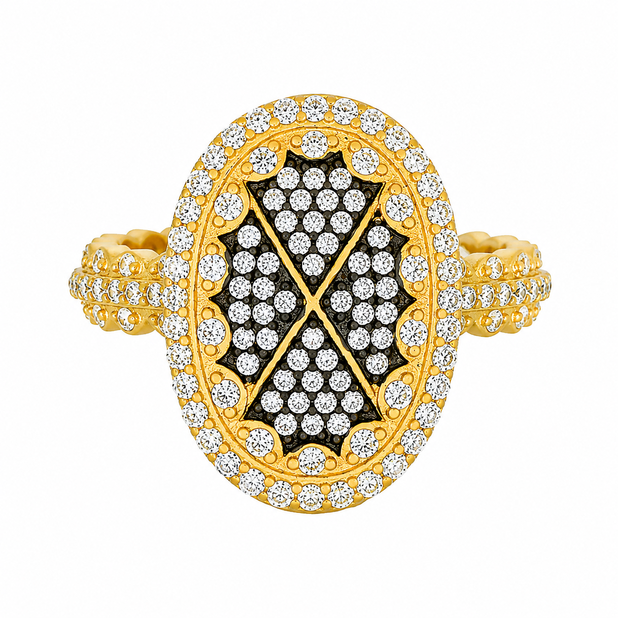 Empire Oval Statement Ring