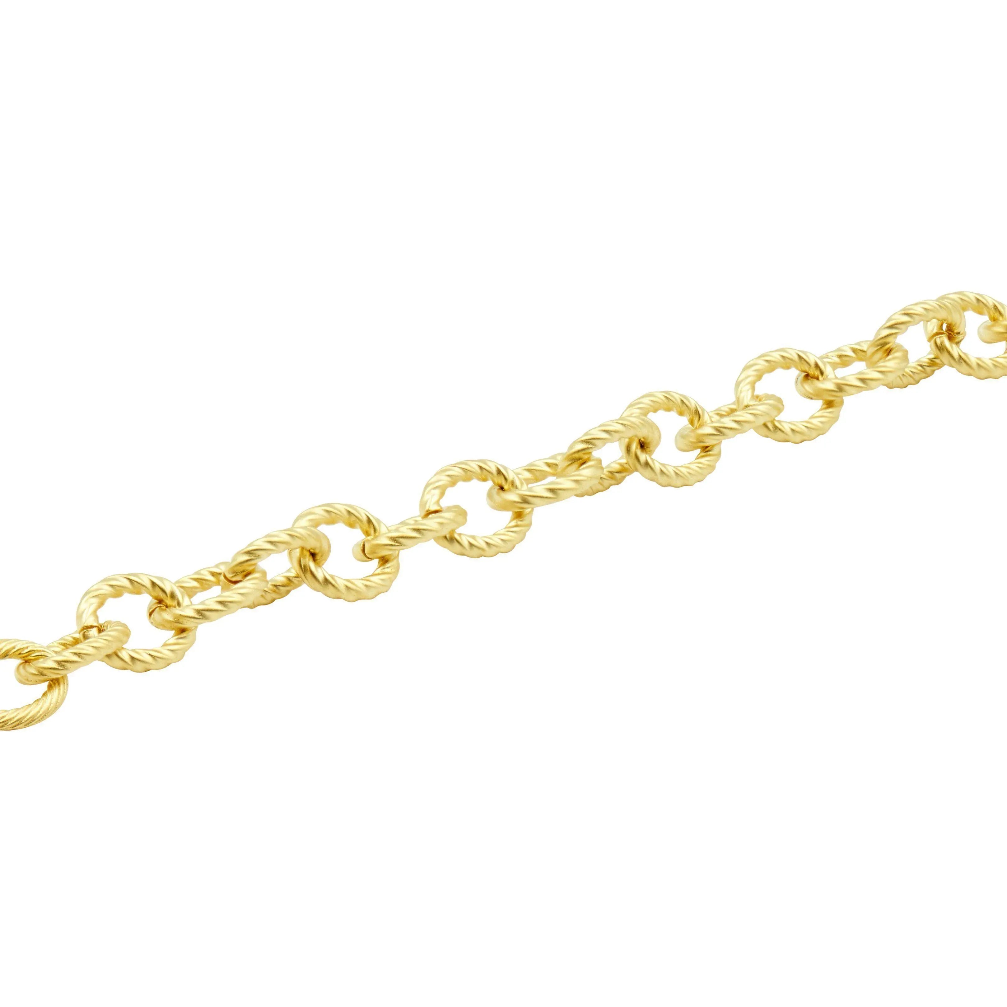Signature Two Tone Chain Bracelet - FREIDA ROTHMAN