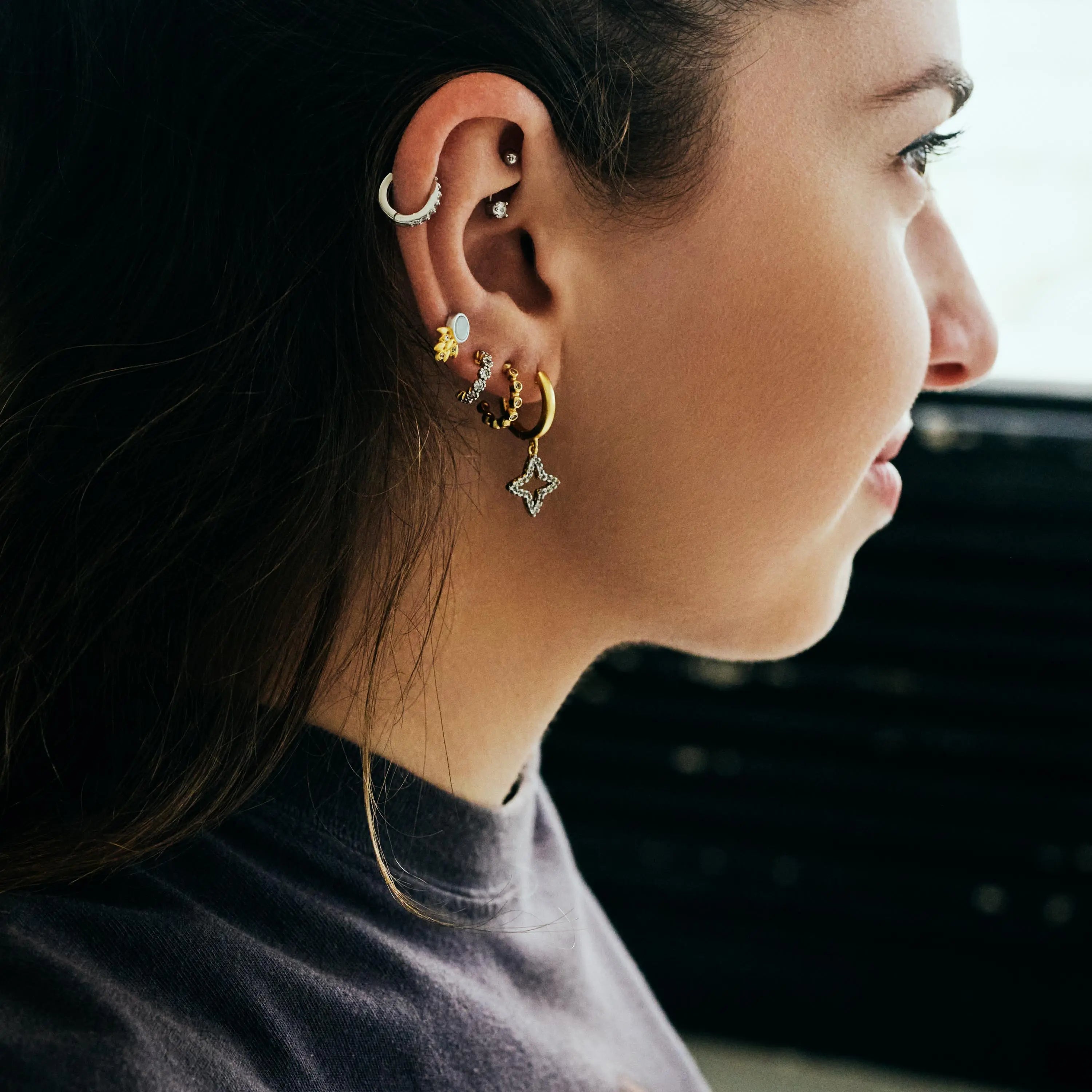 Coastal Mini Hoop FREIDA ROTHMAN EARRING