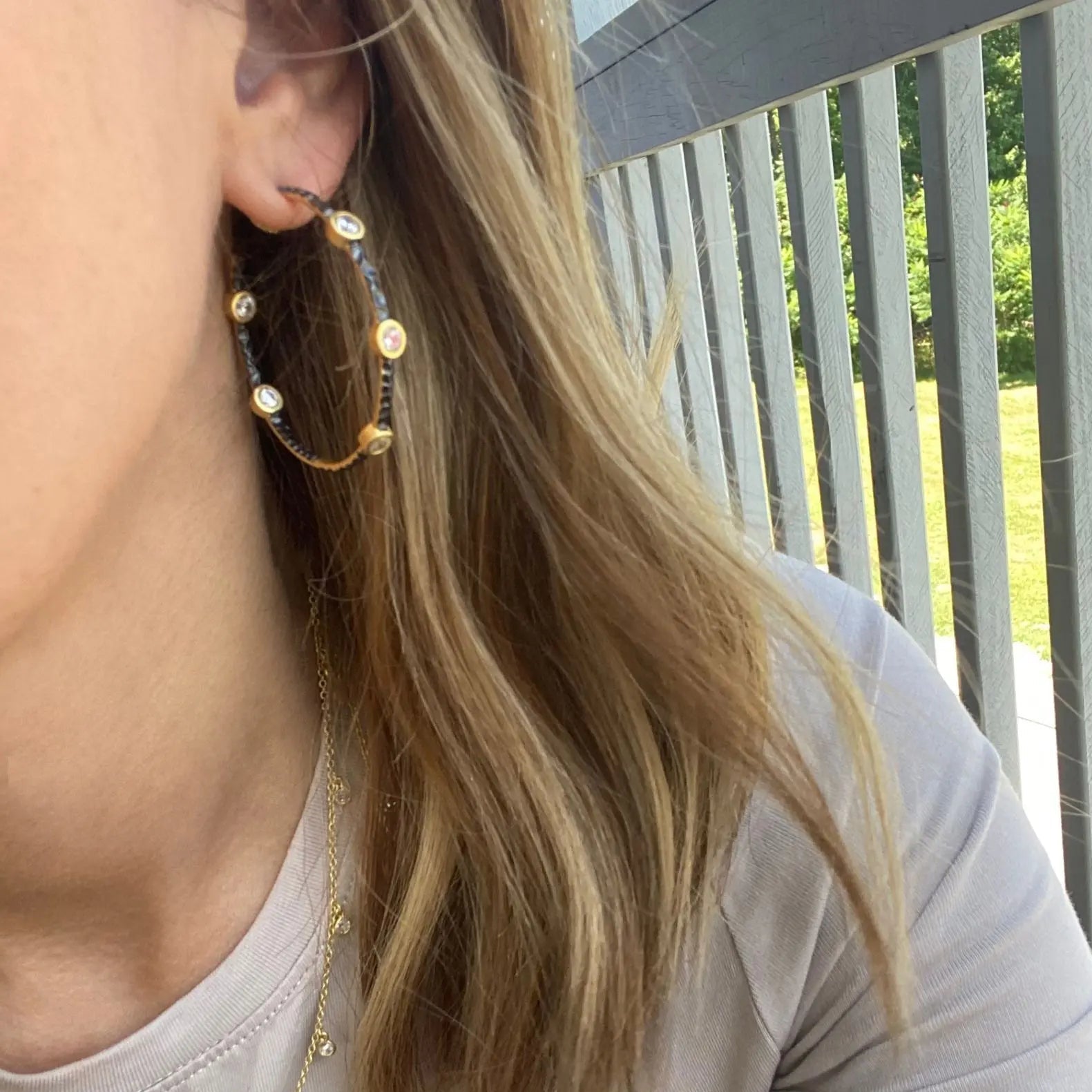 Starry Night Hoop Earring Signature EARRING