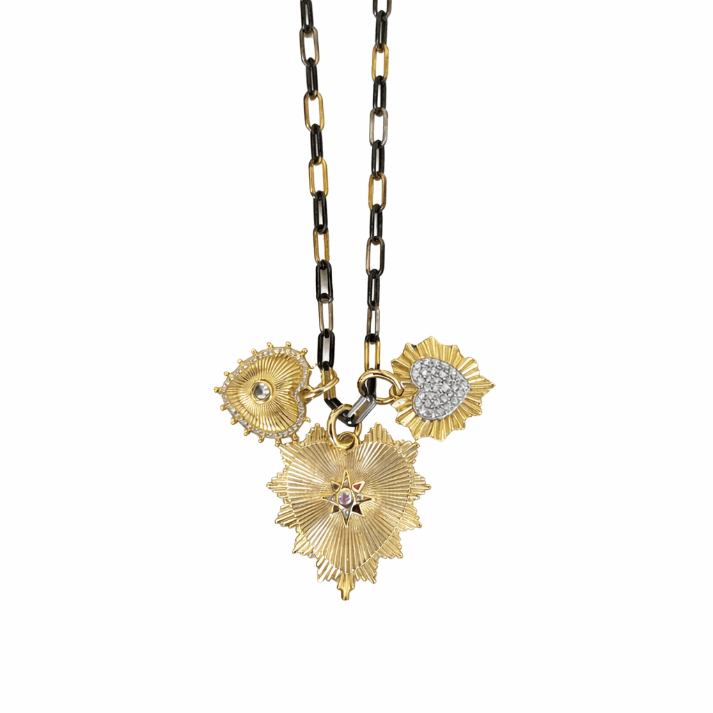 The Heart of Brooklyn Charm Necklace - FREIDA ROTHMAN