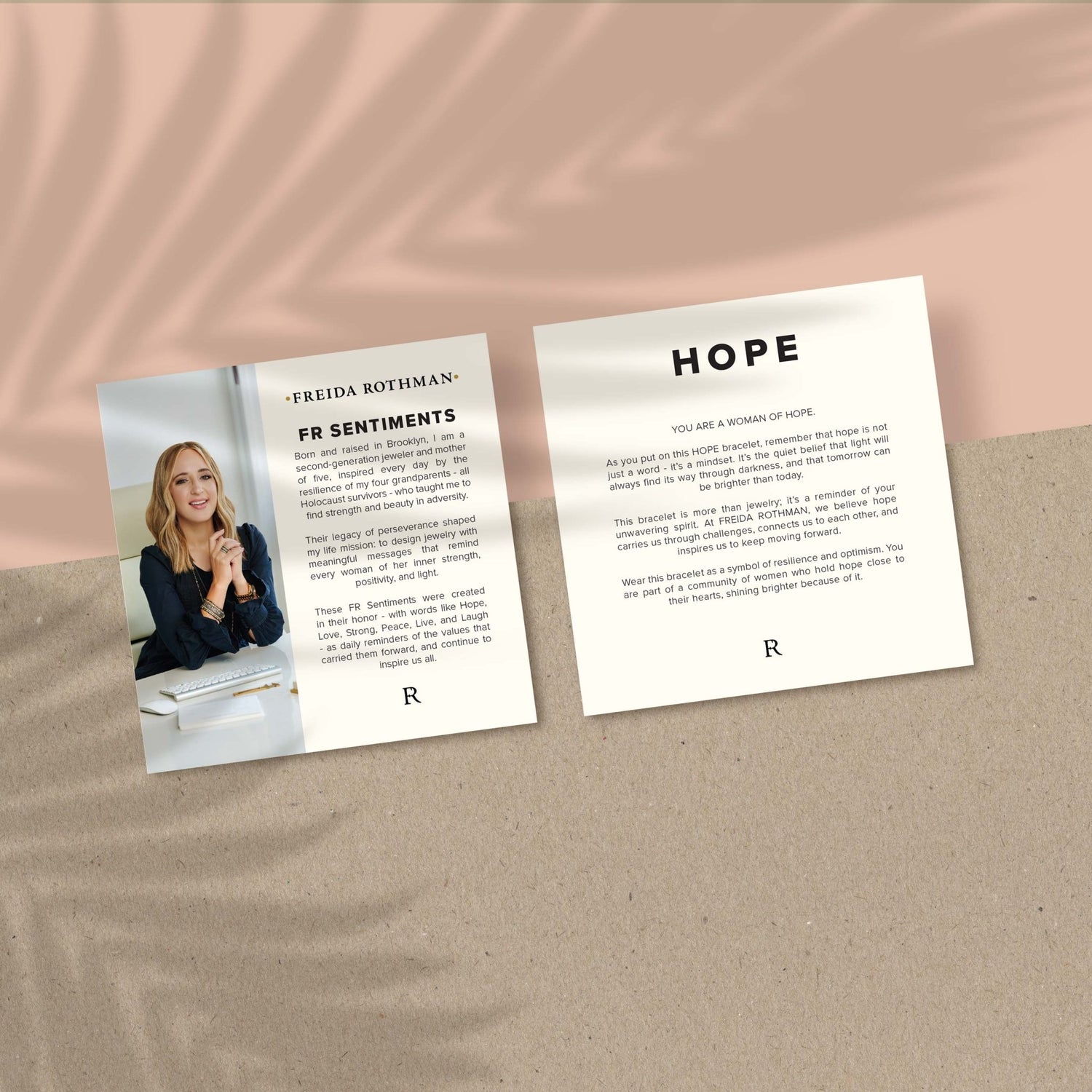 The HOPE Beaded Stretch Bracelet - FREIDA ROTHMAN