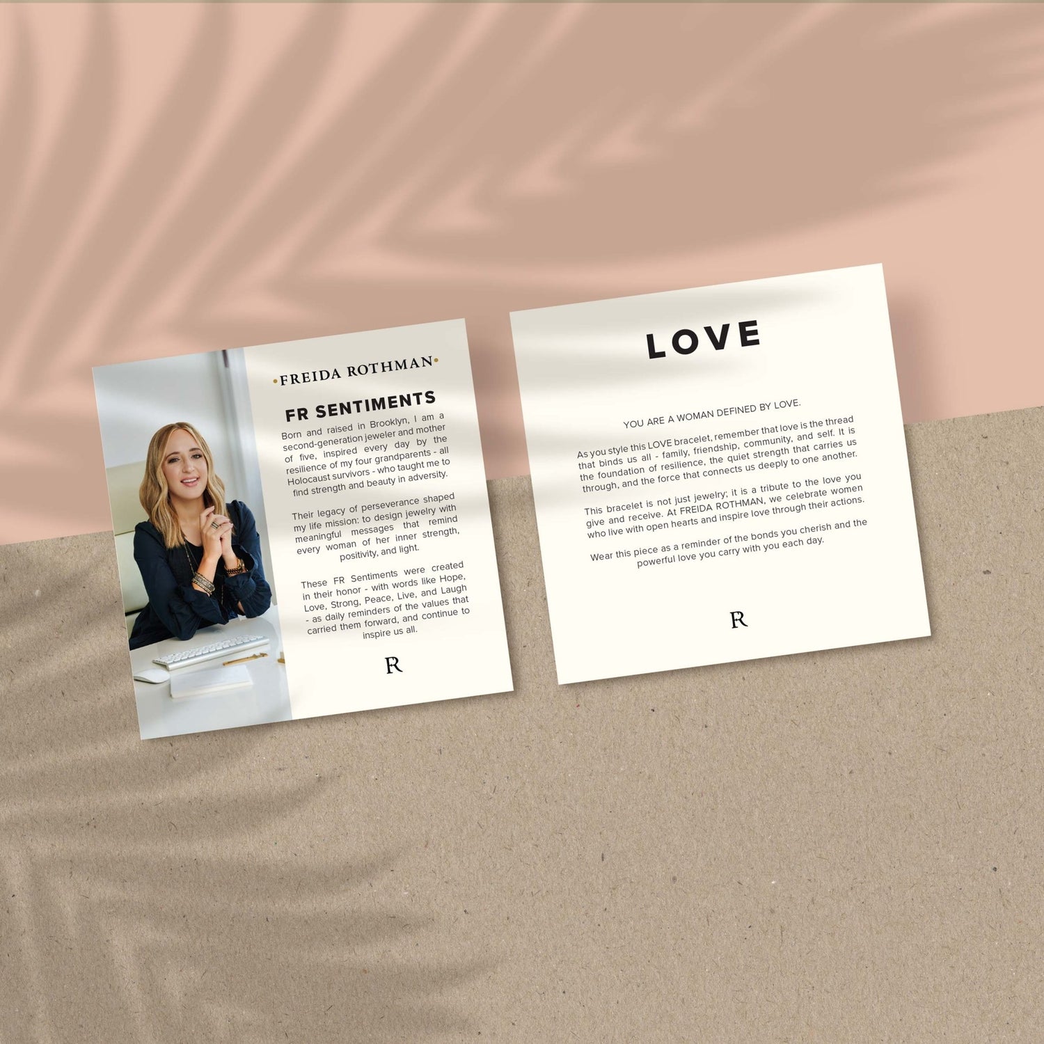 The LOVE Beaded Stretch Bracelet - FREIDA ROTHMAN