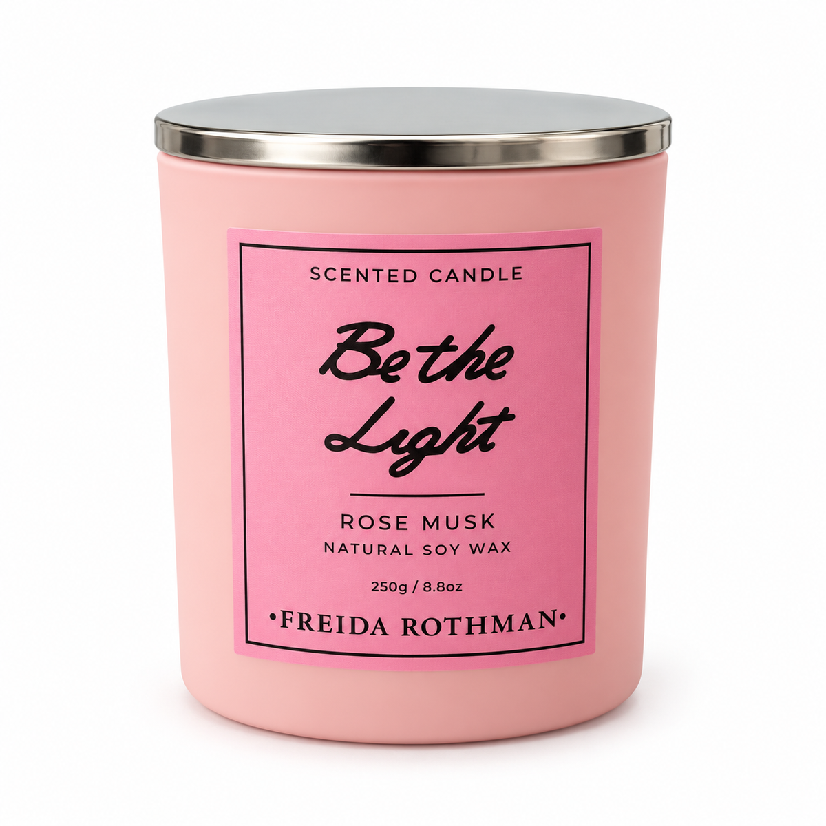 Be the Light Rose Musk Candle
