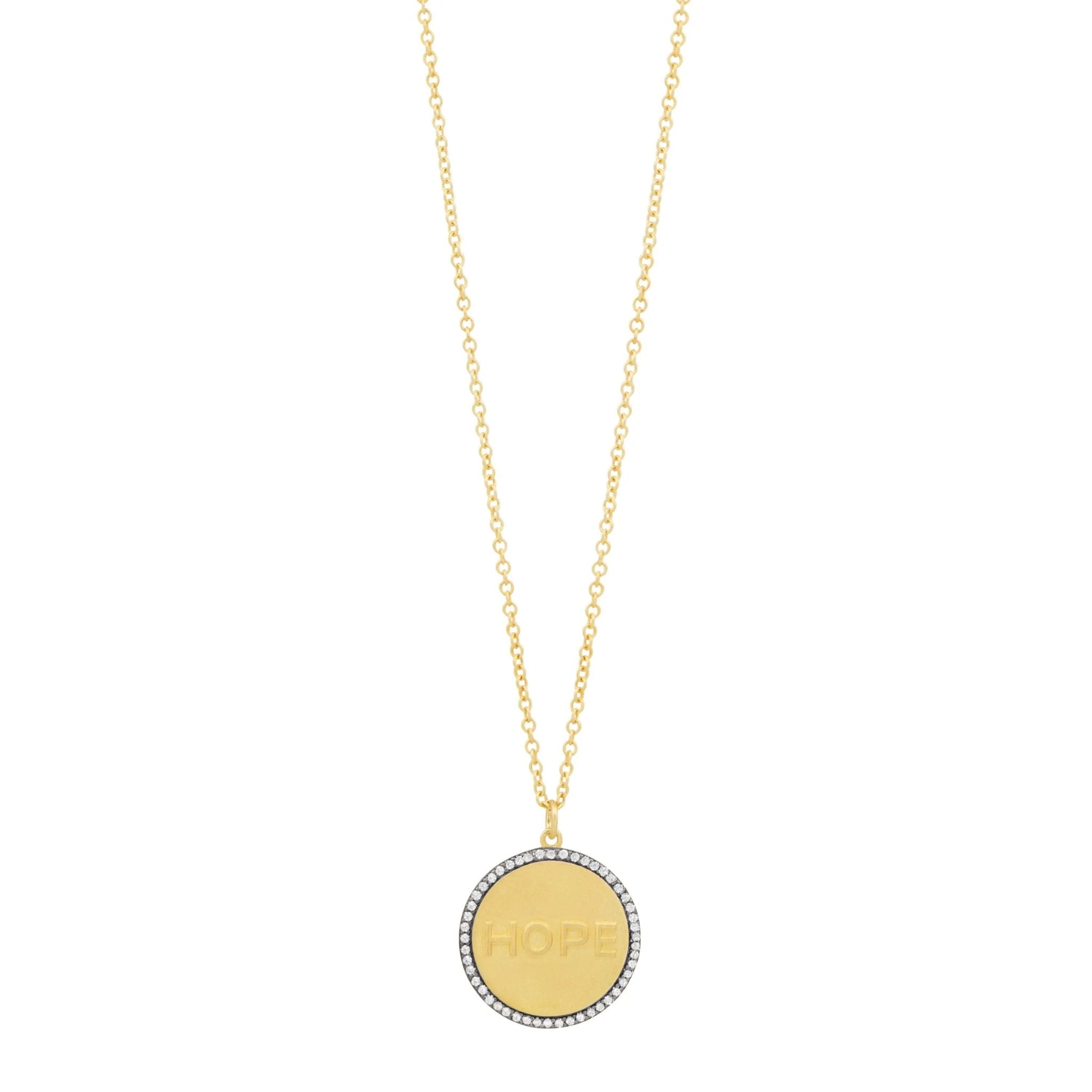 HOPE Pendant Necklace – FREIDA ROTHMAN