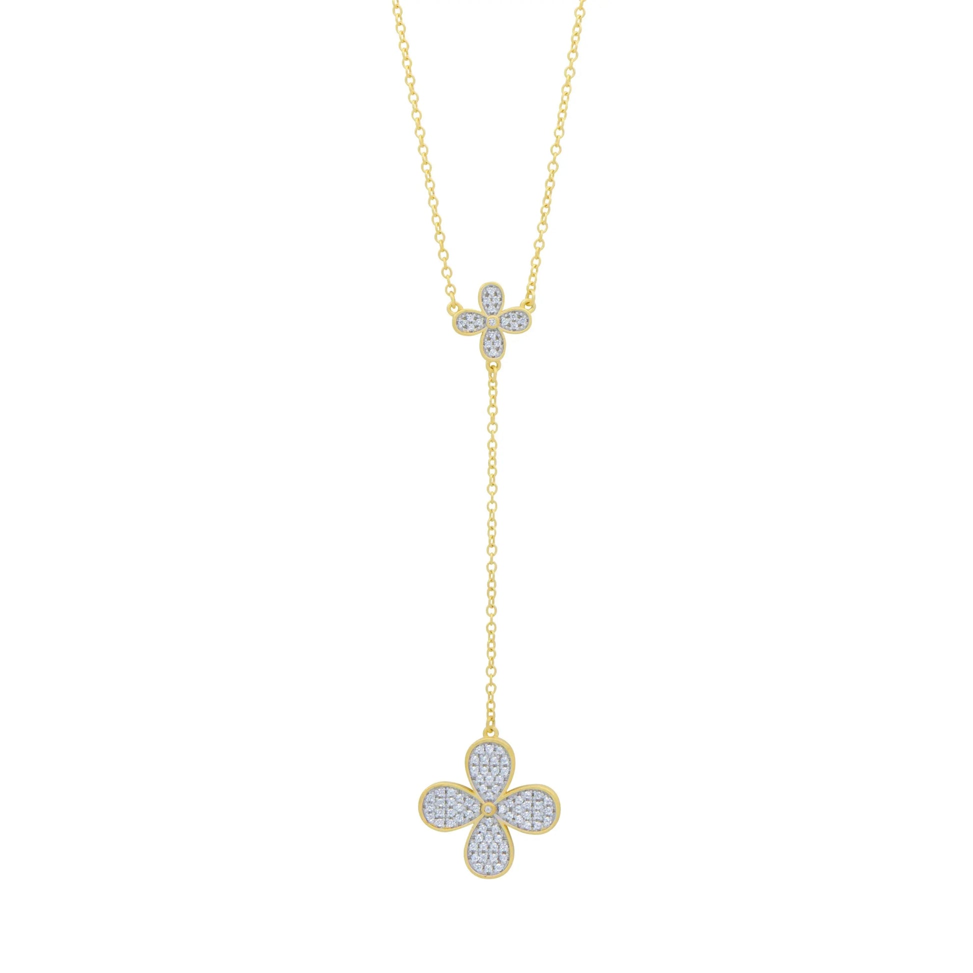  Blossoming Brilliance Lariat Necklace Armor of Hope NECKLACE