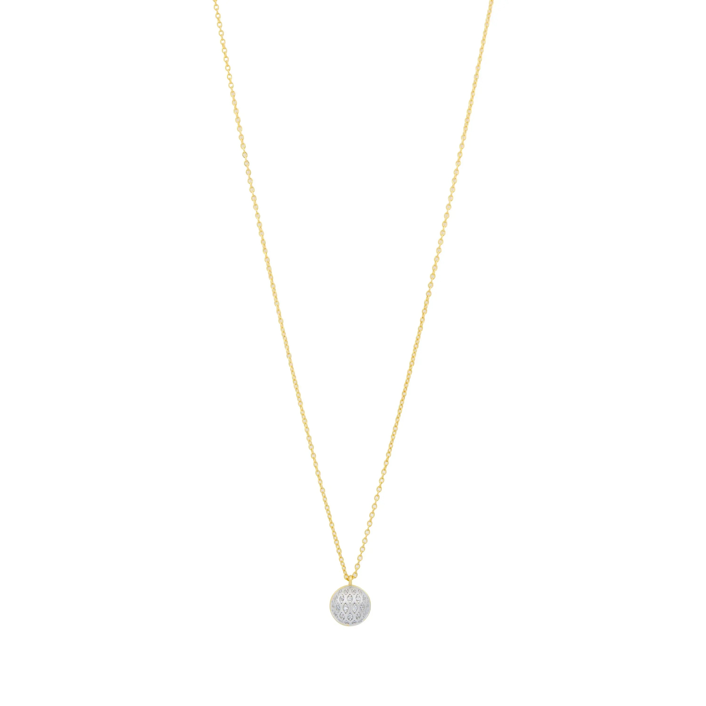 Brooklyn in Bloom Small Pendant Armor of Hope NECKLACE