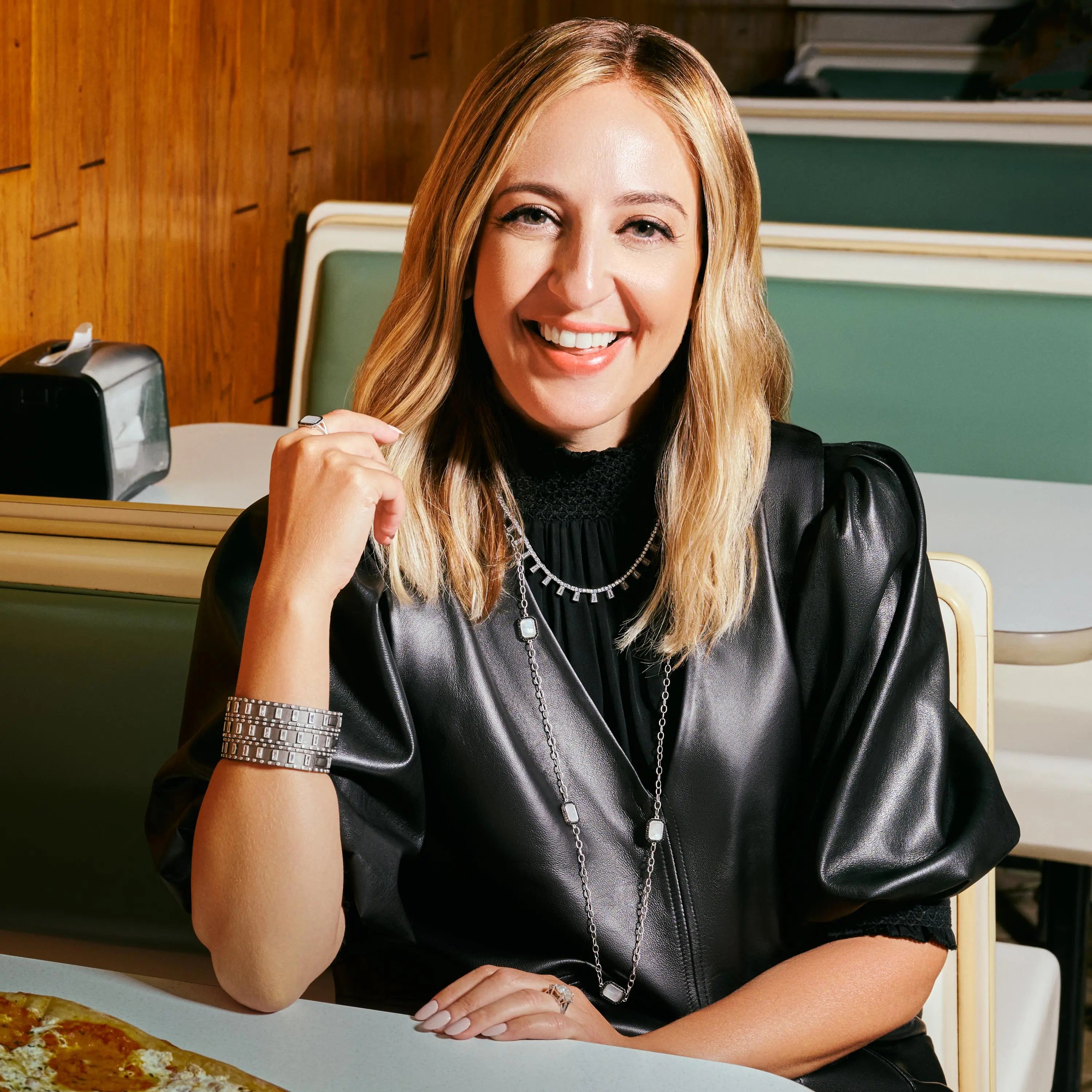 Cobblestone Station Long Necklace Industrial Finish NECKLACE