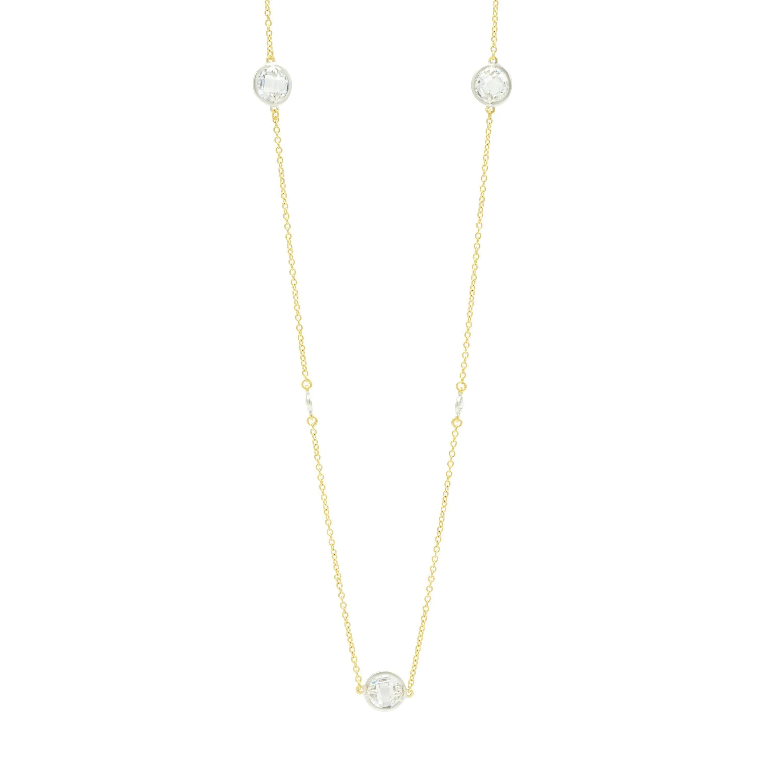 Fleur Bloom Station Necklace - FREIDA ROTHMAN