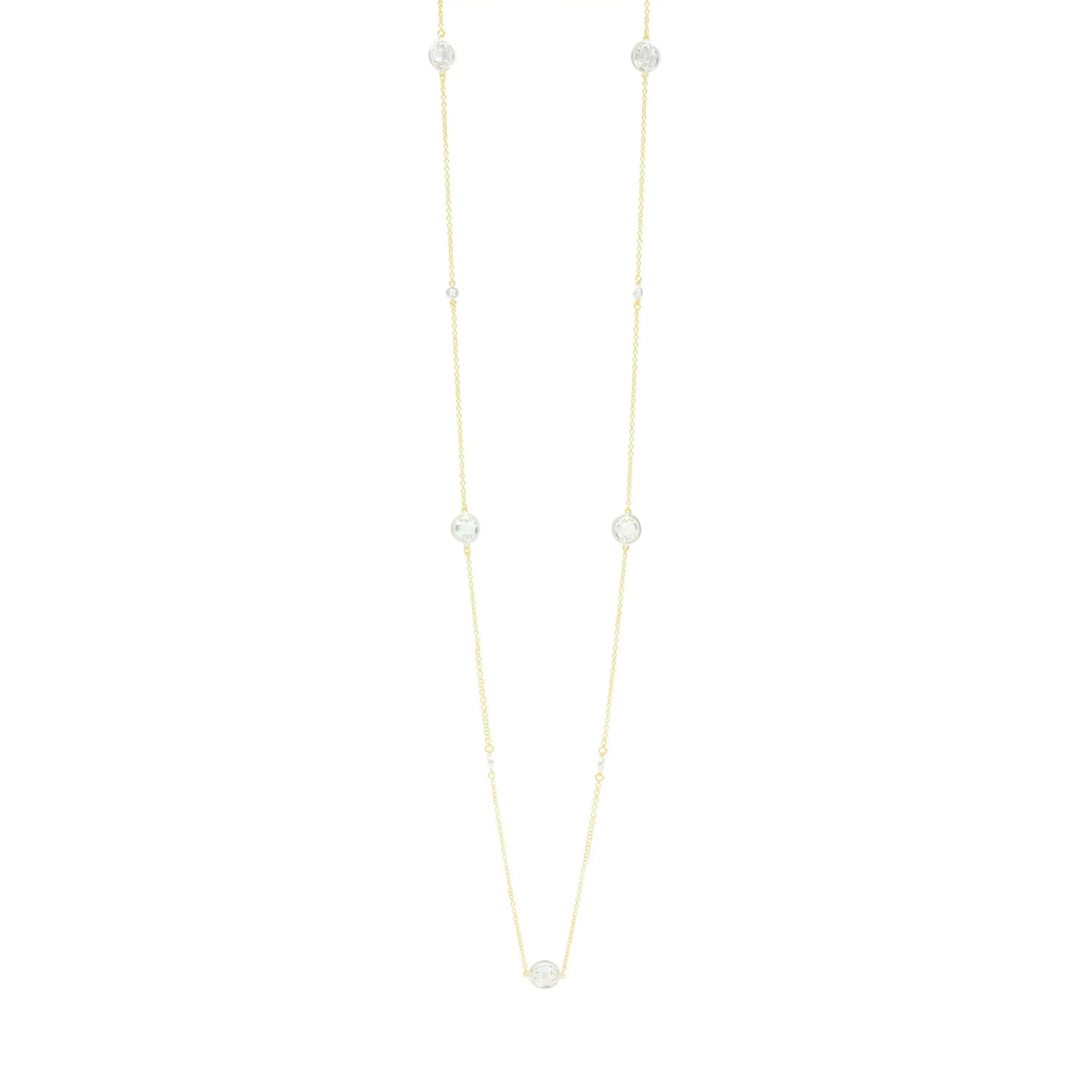 Fleur Bloom Station Necklace - FREIDA ROTHMAN
