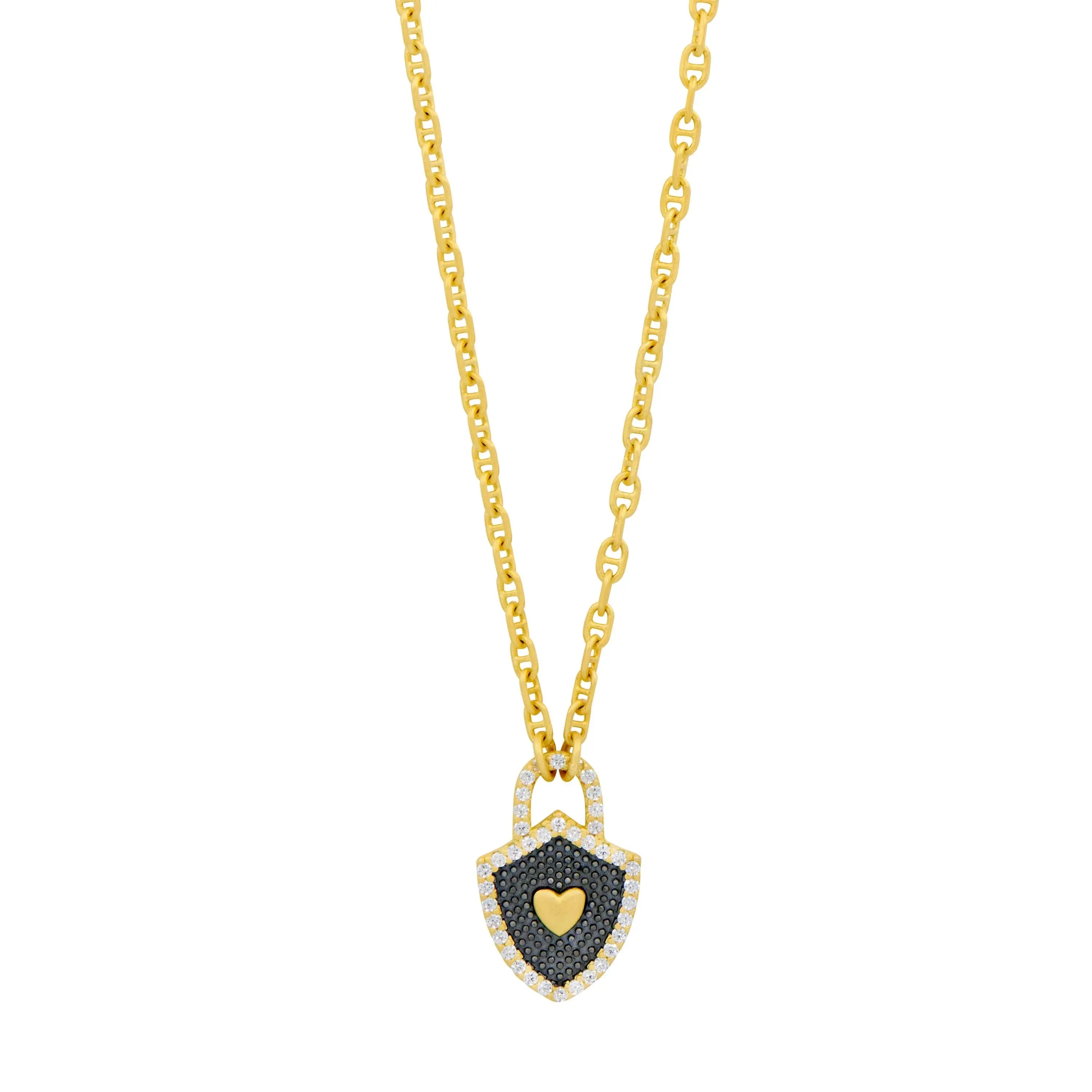 Locked in Love Necklace Valentine&
