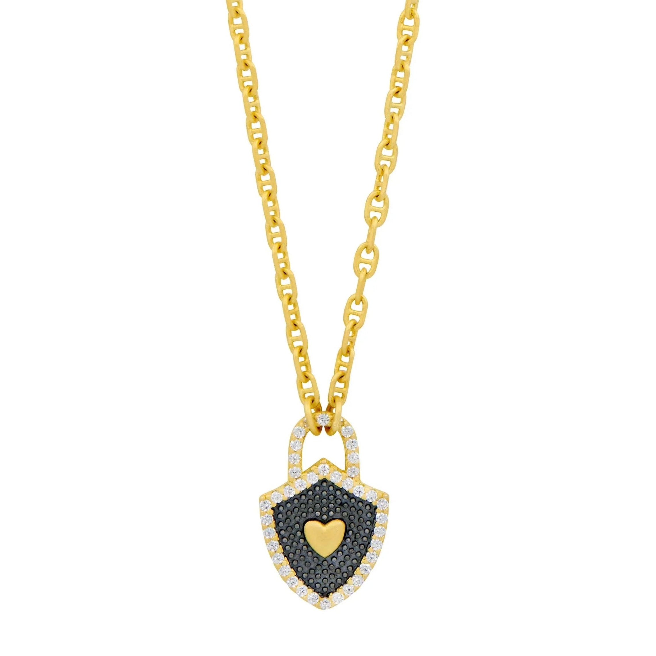 Locked in Love Necklace Valentine&