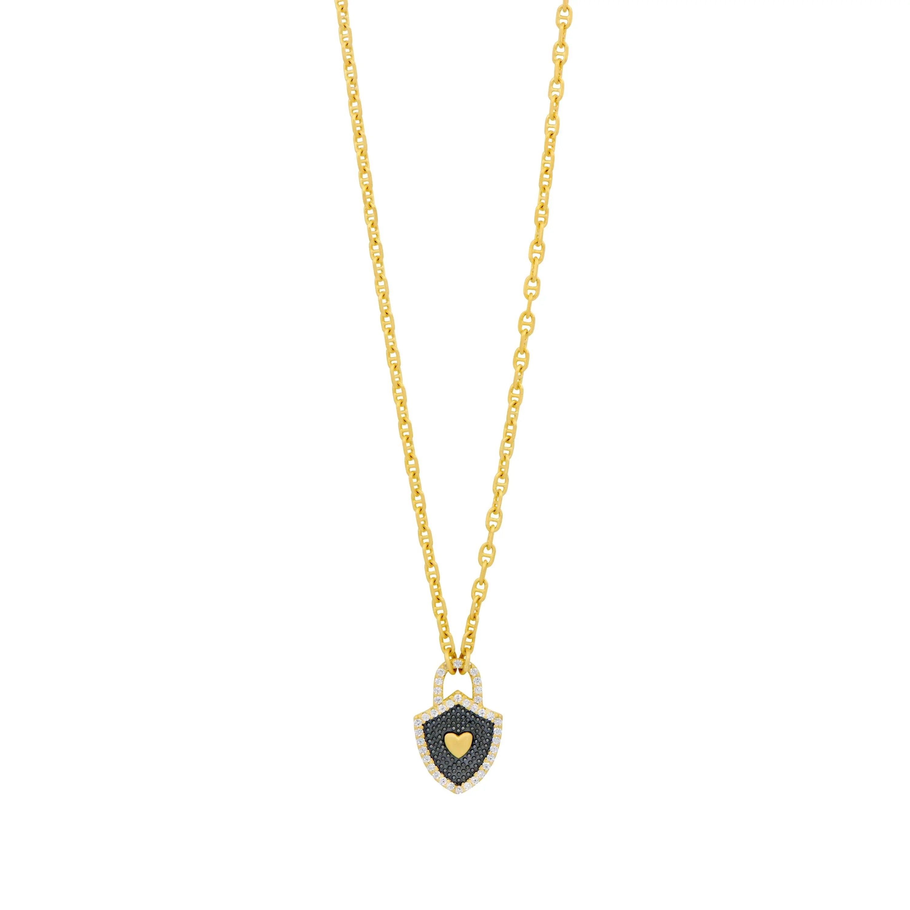 Locked in Love Necklace Valentine&