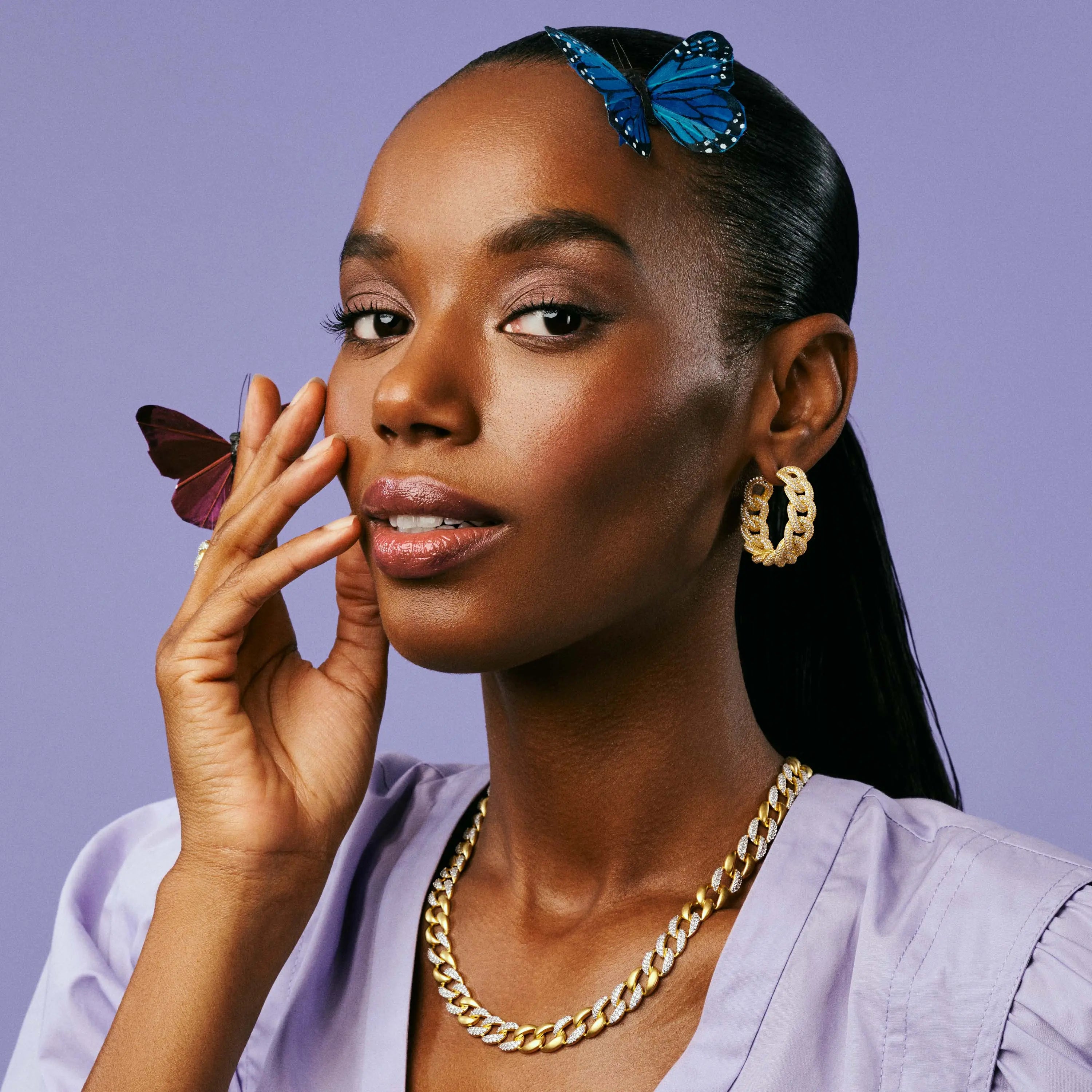 Pavé Chain Link Necklace Armor of Hope NECKLACE