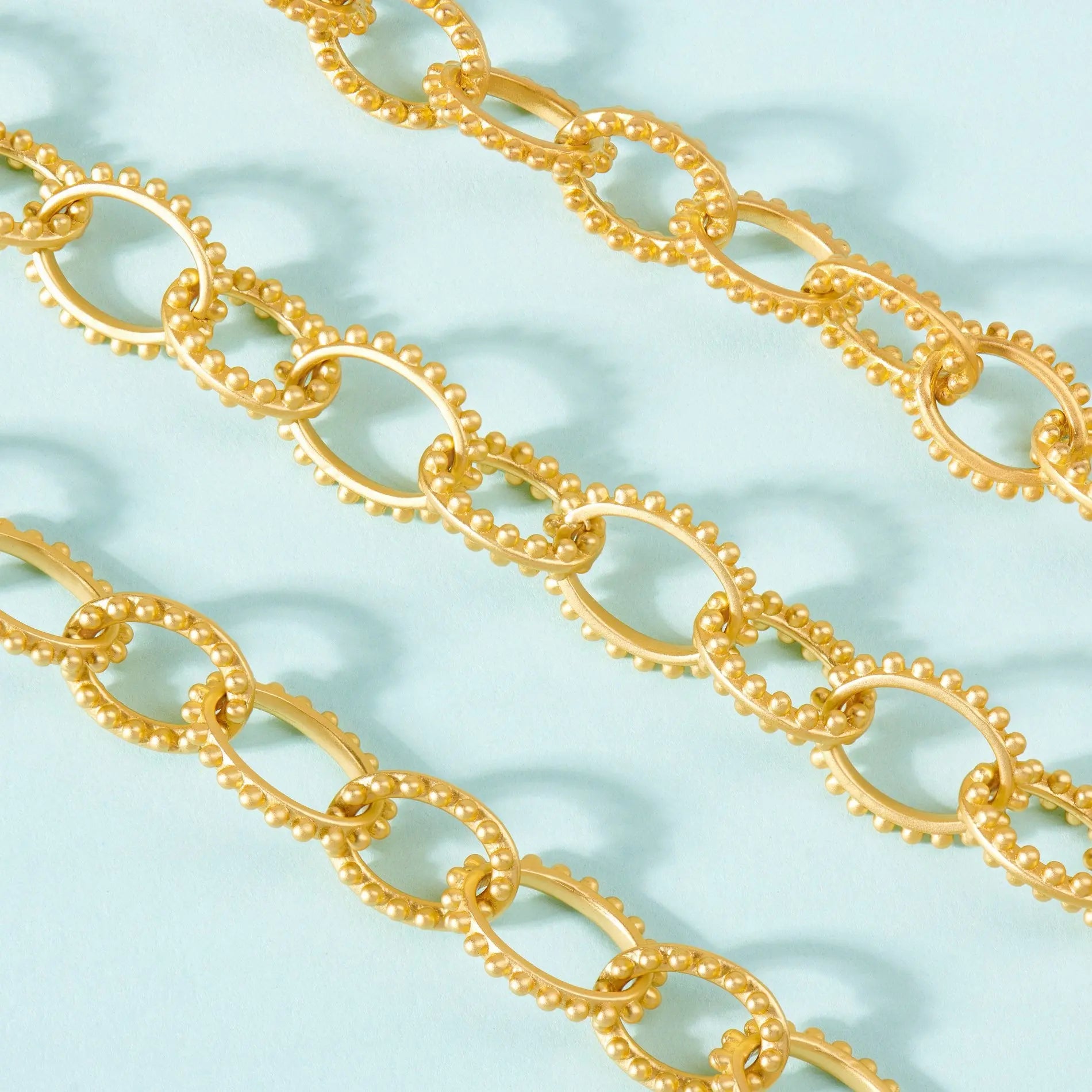Textured Heavy Link Toggle Necklace Brooklyn Coast NECKLACE