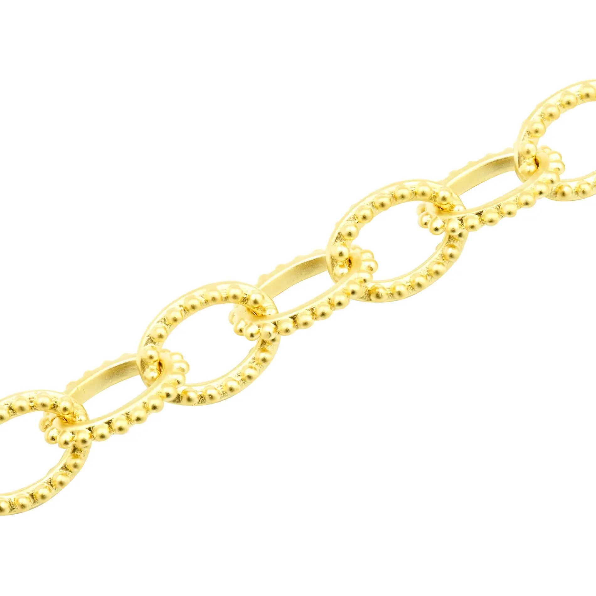 Textured Heavy Link Toggle Necklace Brooklyn Coast NECKLACE