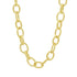MatteFinish Textured Heavy Link Toggle Necklace Brooklyn Coast NECKLACE