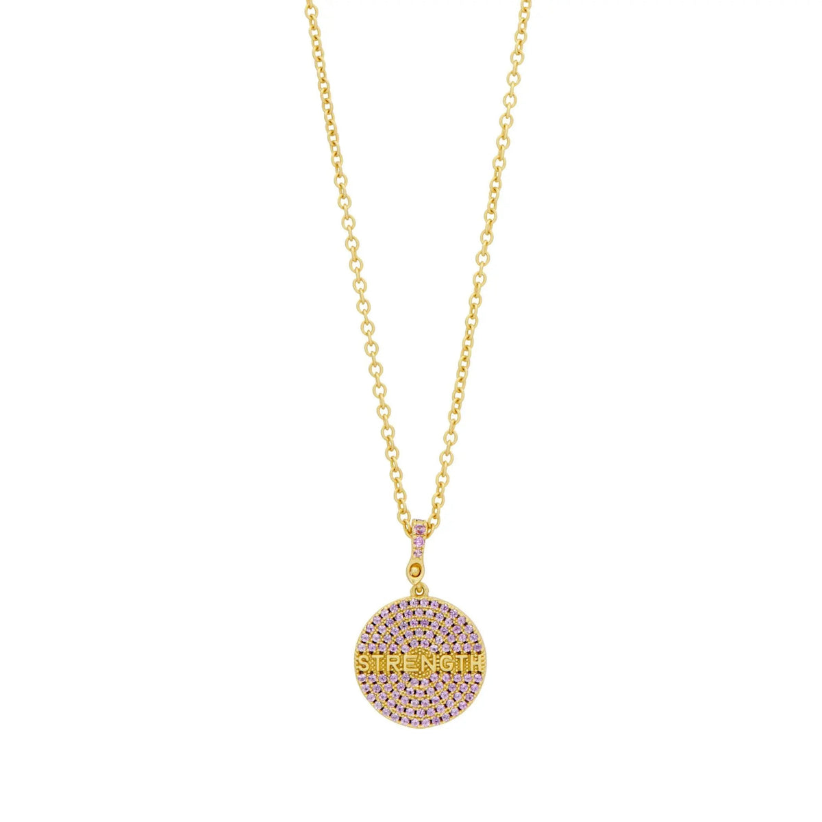 Breast Cancer STRENGTH Pendant FREIDA ROTHMAN Necklaces