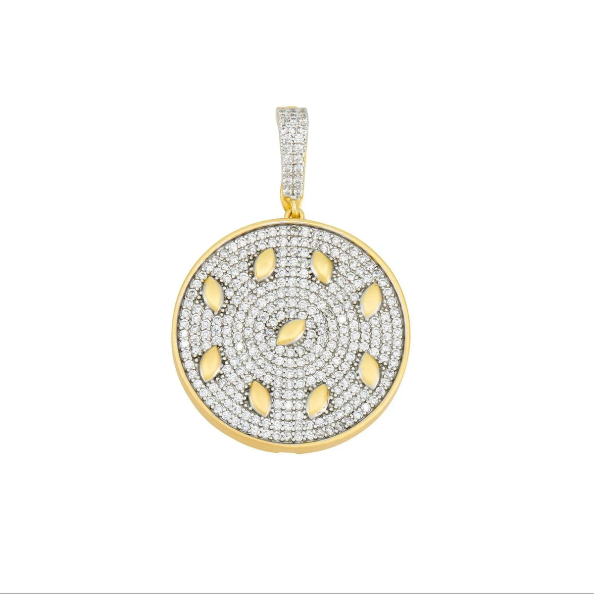 Petals and Pavé Pendant FREIDA ROTHMAN PENDANT