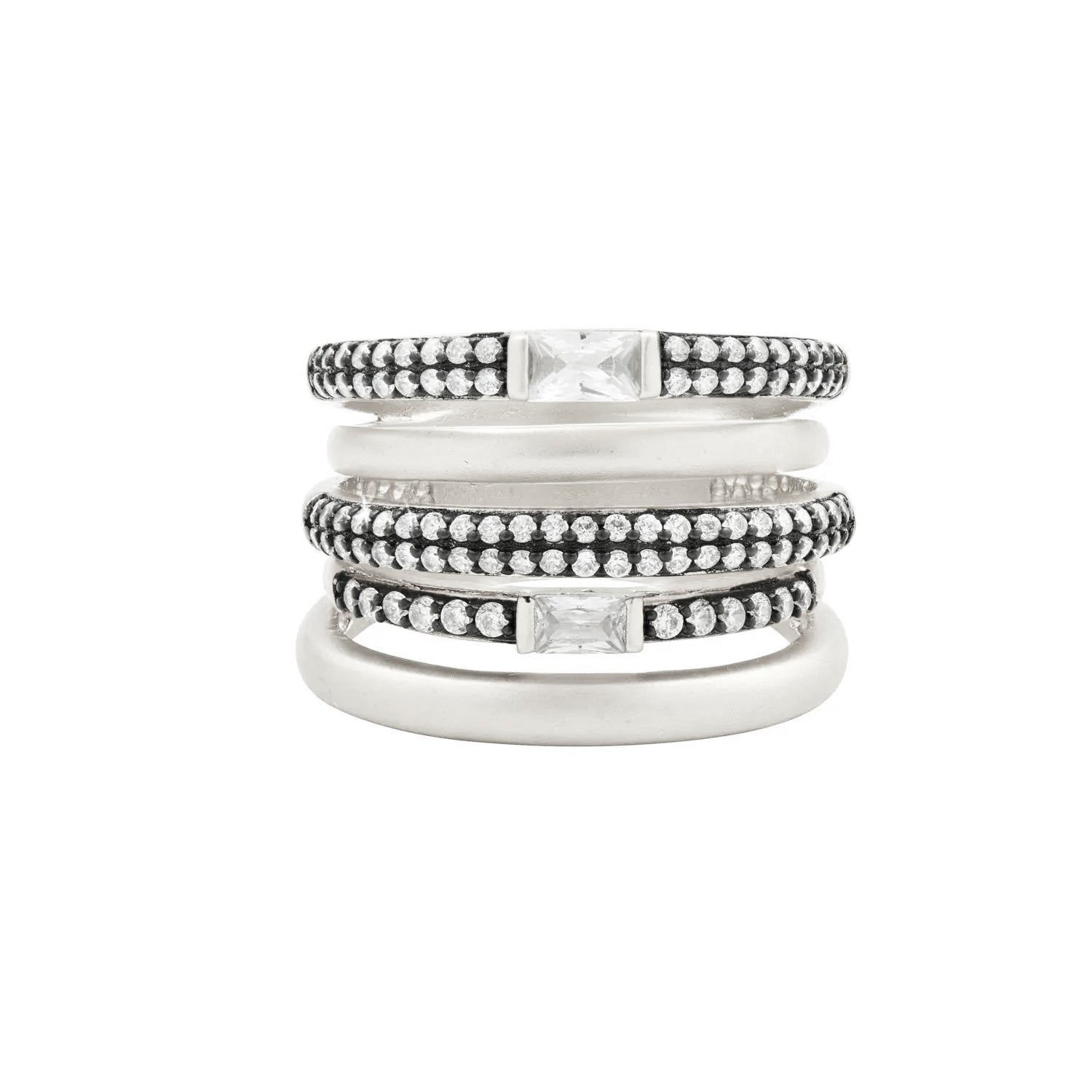 Pavé Caged Ring - FREIDA ROTHMAN