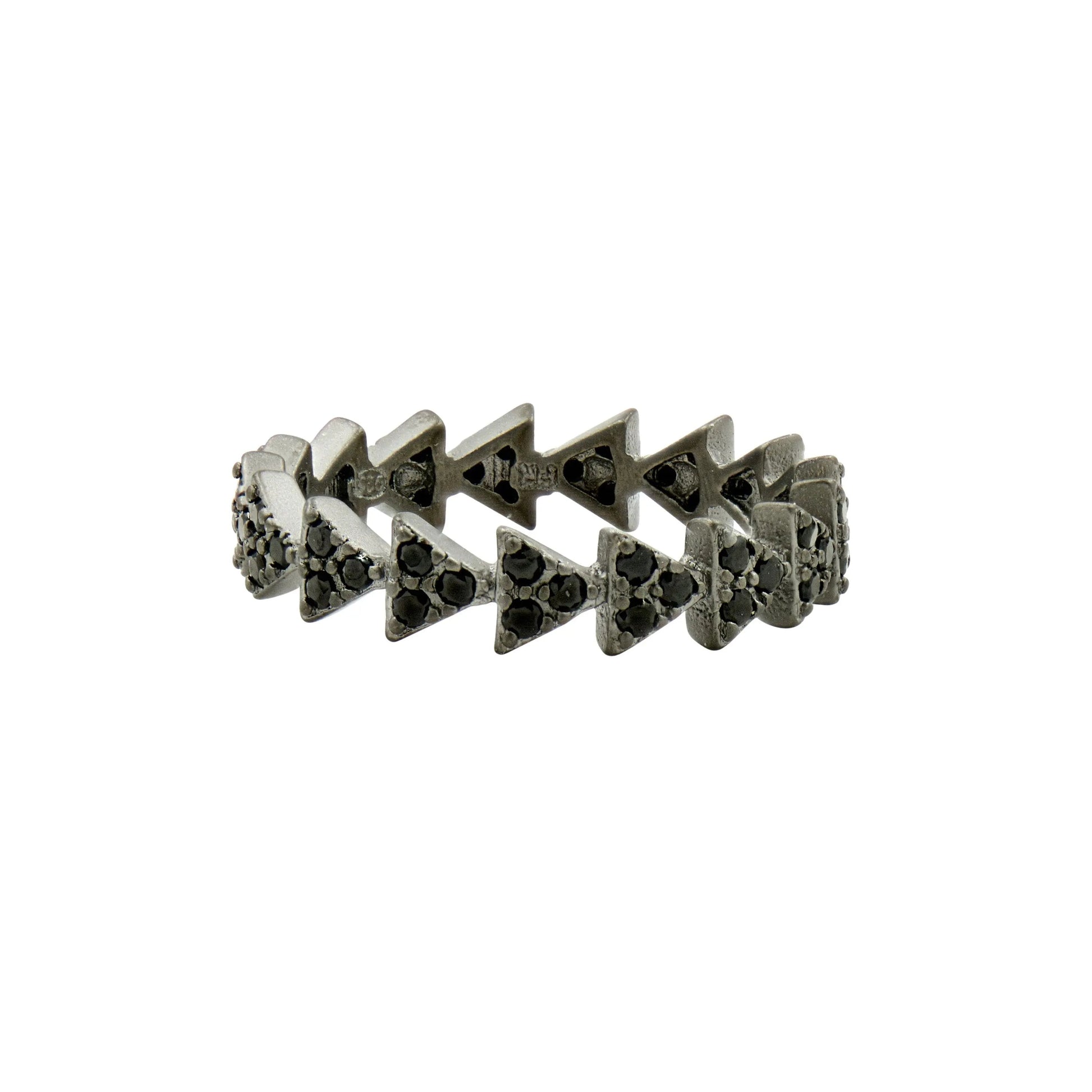 Black9 Arrow Eternity Ring RINGS FOR STACKING RING