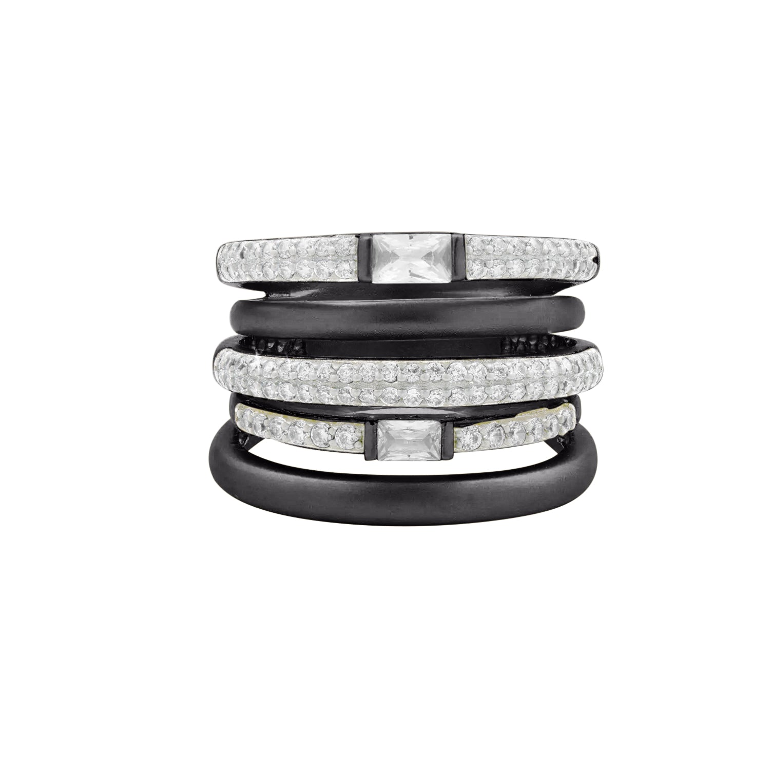 Pavé Caged Ring - FREIDA ROTHMAN