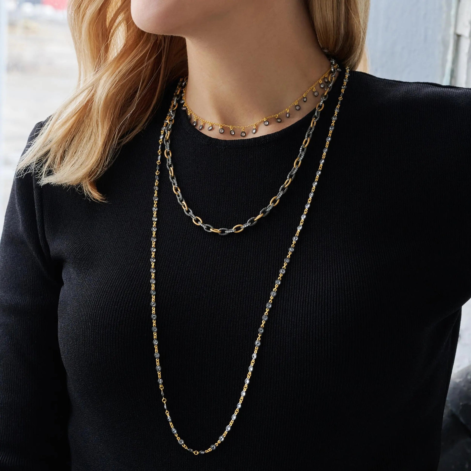 Iconic Chain Layers Shop the Look SHOP THE LOOK