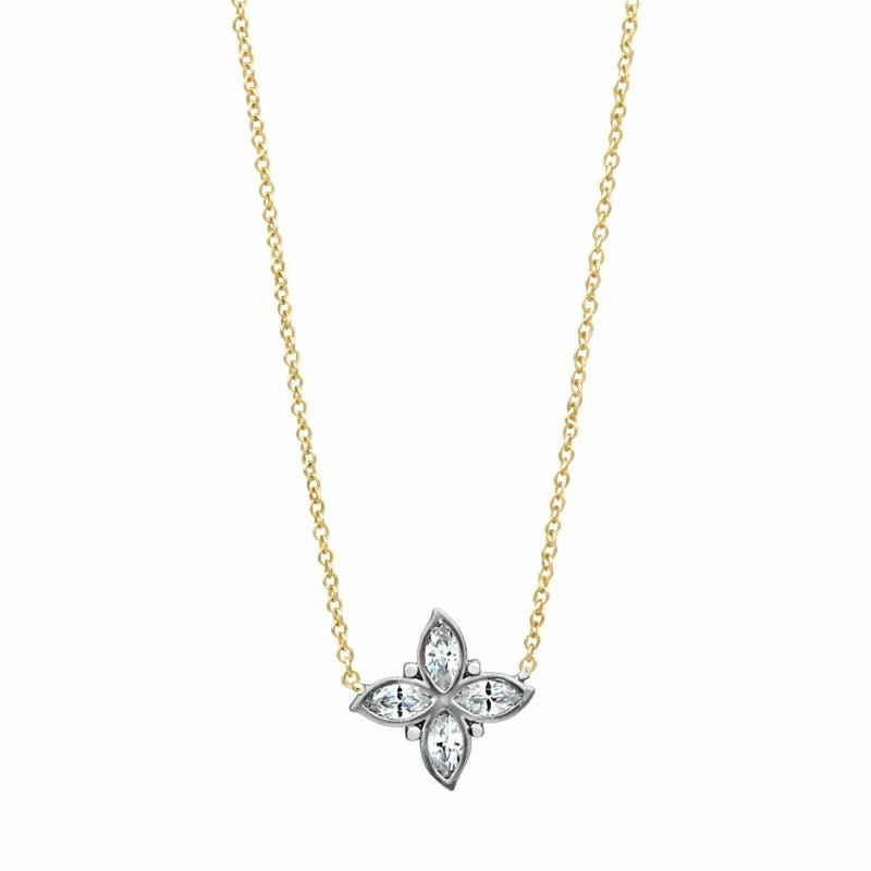 Bloom Petal Pendant Necklace - FREIDA ROTHMAN