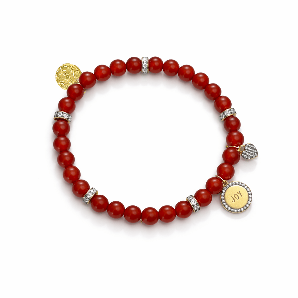 The JOY Beaded Stretch Bracelet - FREIDA ROTHMAN
