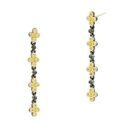 Visionary Fusion Linear Drop Earrings