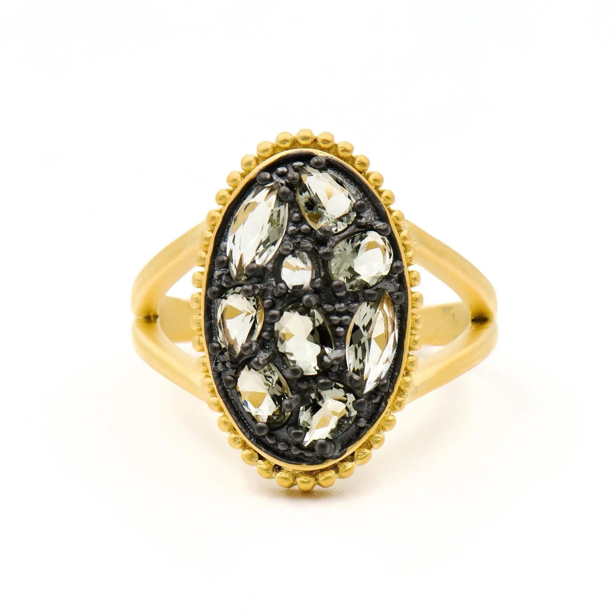 Rose Dor Oval Radiance Ring - FREIDA ROTHMAN