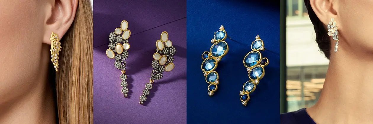 Climber & Jacket Earrings - FREIDA ROTHMAN
