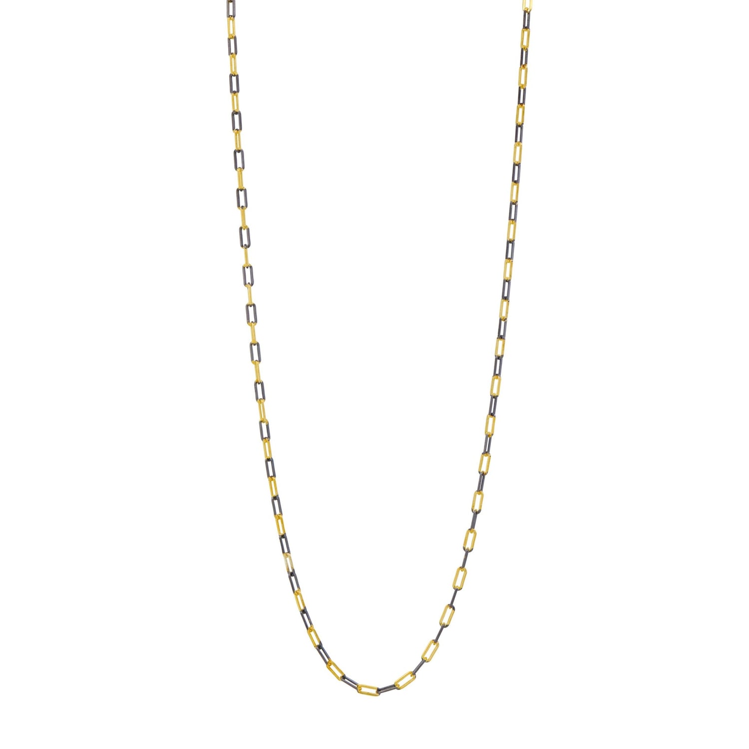 Signature Grit Chain Link Necklace - FREIDA ROTHMAN
