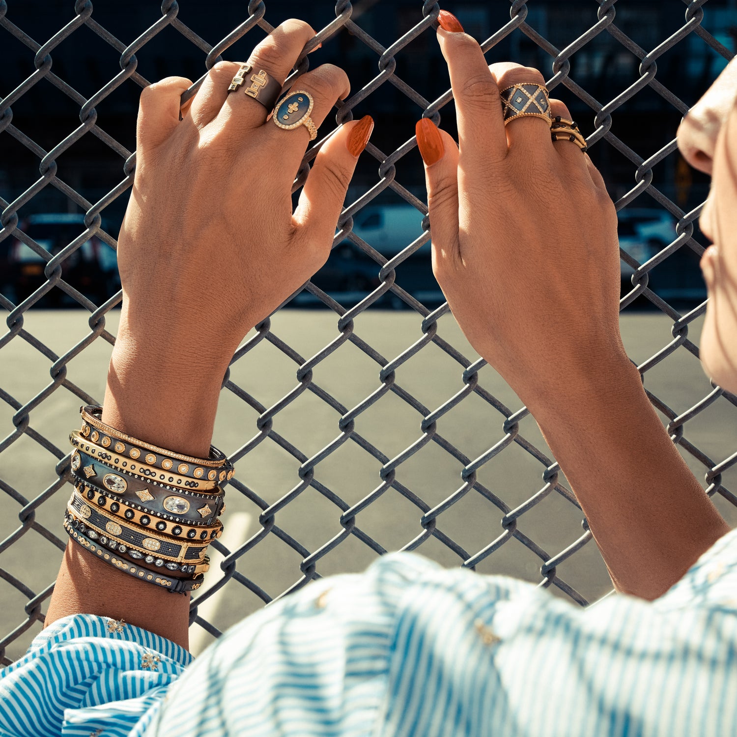 Signature Cuff Wide Band Ring