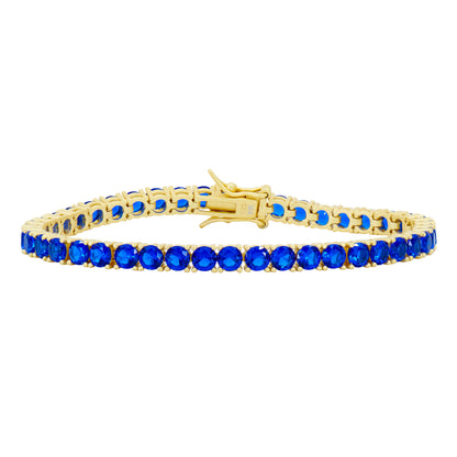 Midnight Tri-Tone Twilight Tennis Bracelet