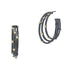 Signature Cityscape Wire Hoop Earrings - FREIDA ROTHMAN